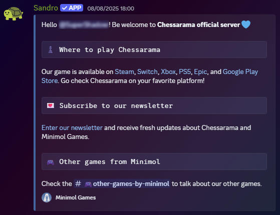 Mensagem Incorporada